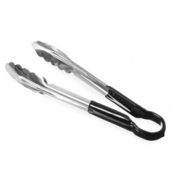 PINÇA SERVIR PVC 30CM PRETA